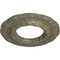 Ekena Millwork Lisbon Ceiling Medallion (Fits Canopies up to 7"), 15 3/8"OD x 7"ID x 1"P, Witch Hazel Crackle CM15LIWHC - alternate 2